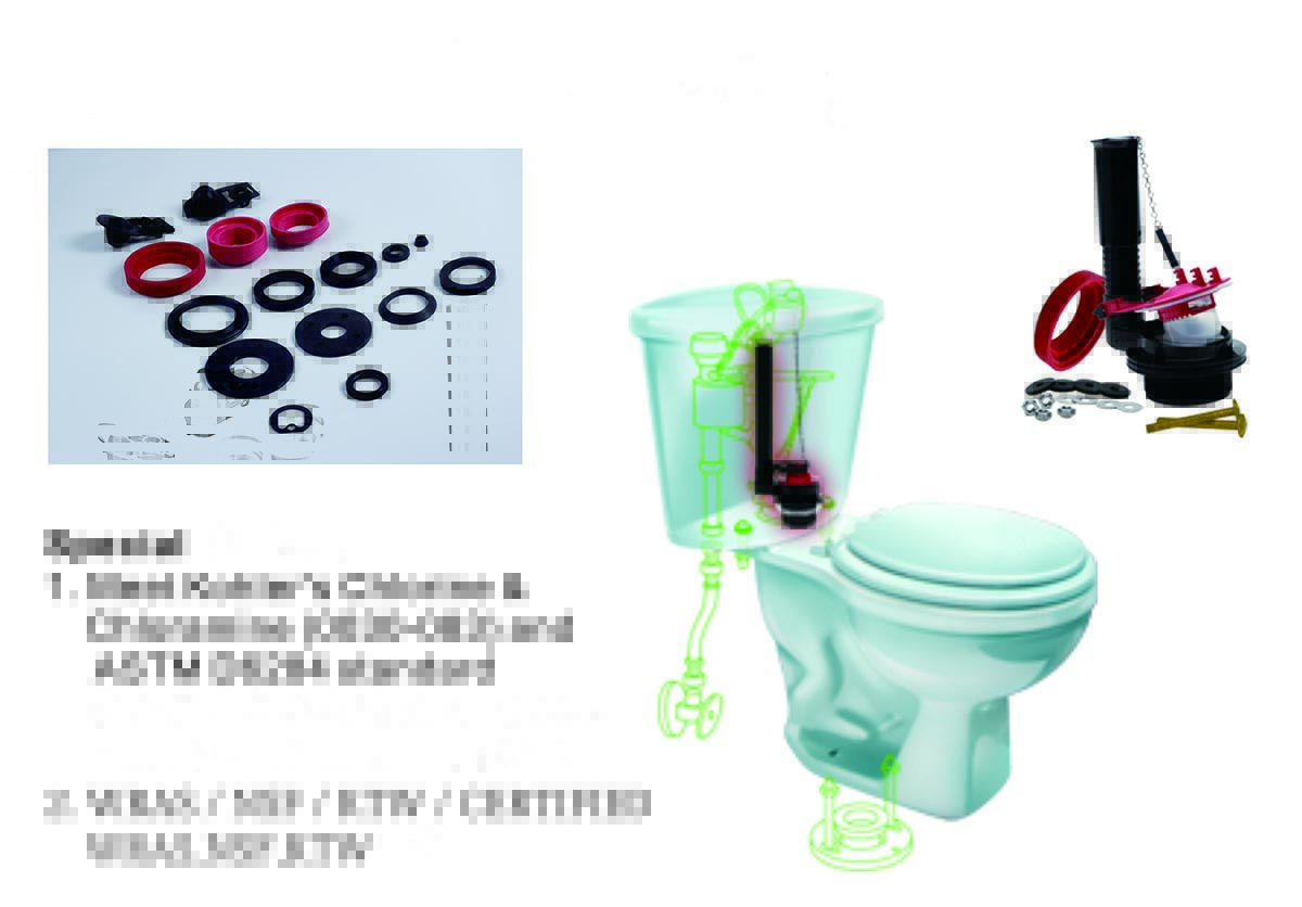 Toliet Tank Flush Valve