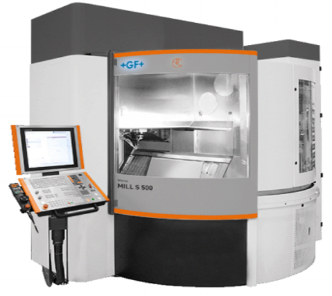 
	Switzerland charmilles CNC Mill S500
